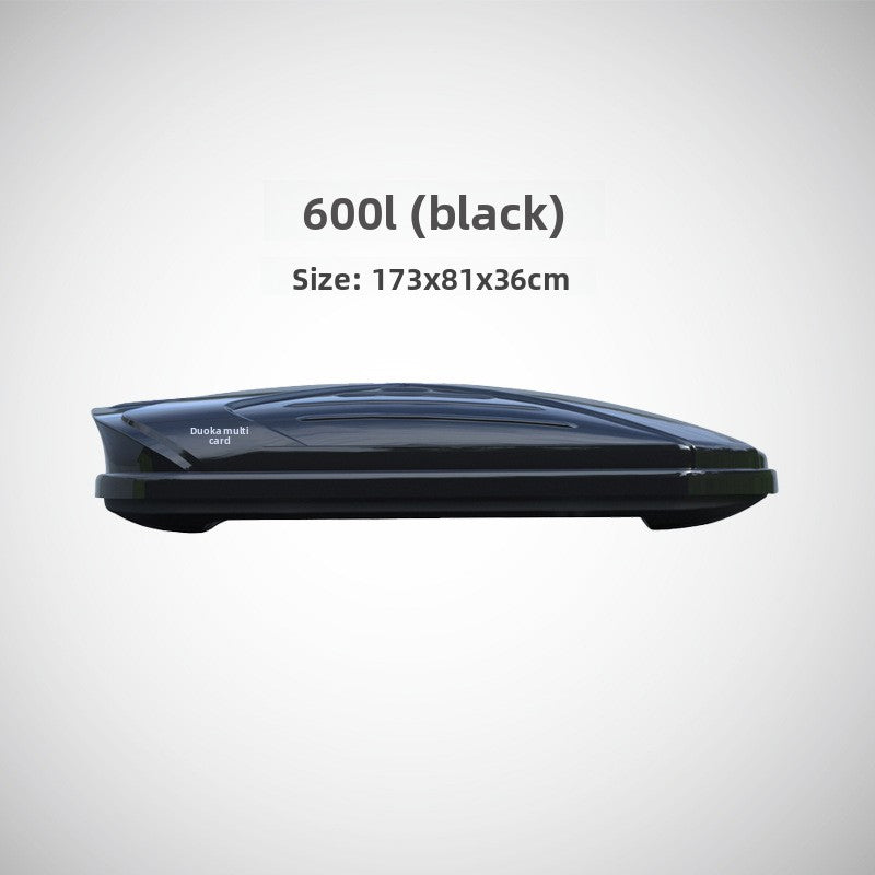 Ultra-Thin Roof Cargo Box | Universal Car Top Storage – Waterproof Luggage Carrier for SUV