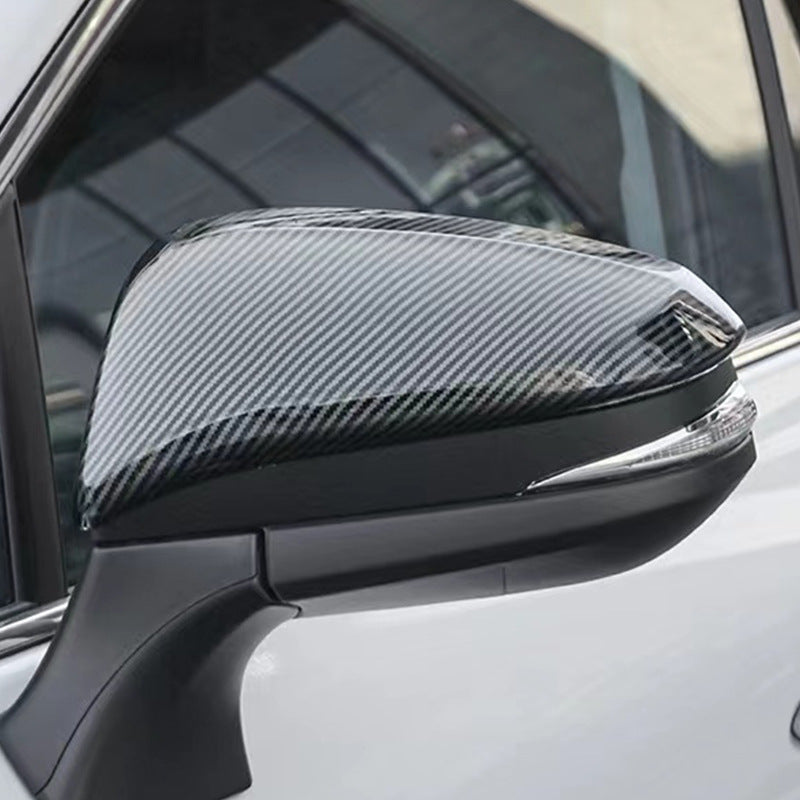 Suitable for 2014-2019 Toyota RAV4 Rearview Mirror Cover Reversing Mirror Cap Reflective Mirror Protection Trim Sticker Modification