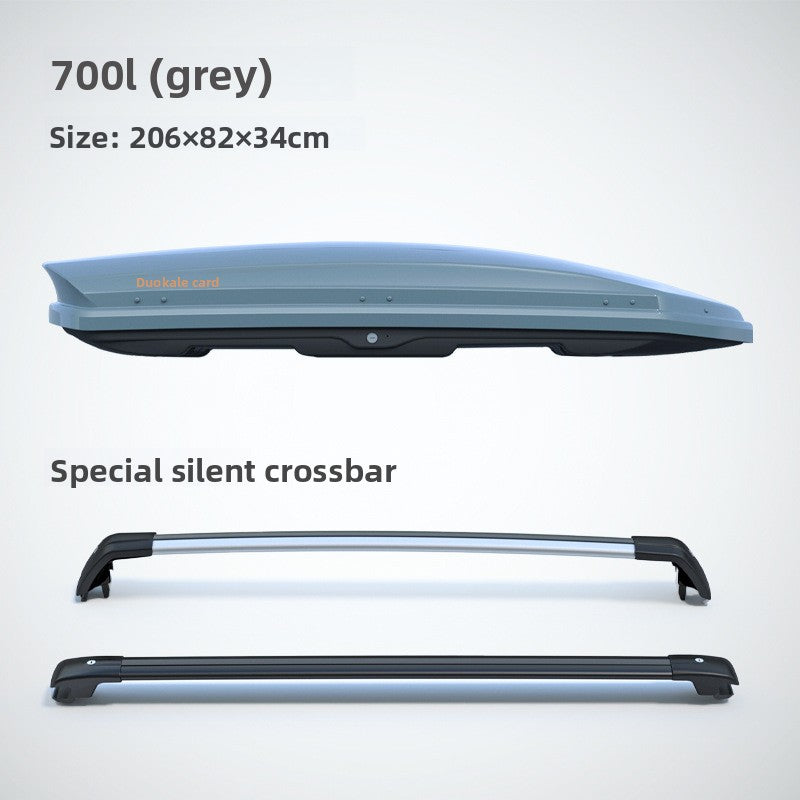 Ultra-Thin Roof Cargo Box | Universal Car Top Storage – Waterproof Luggage Carrier for SUV