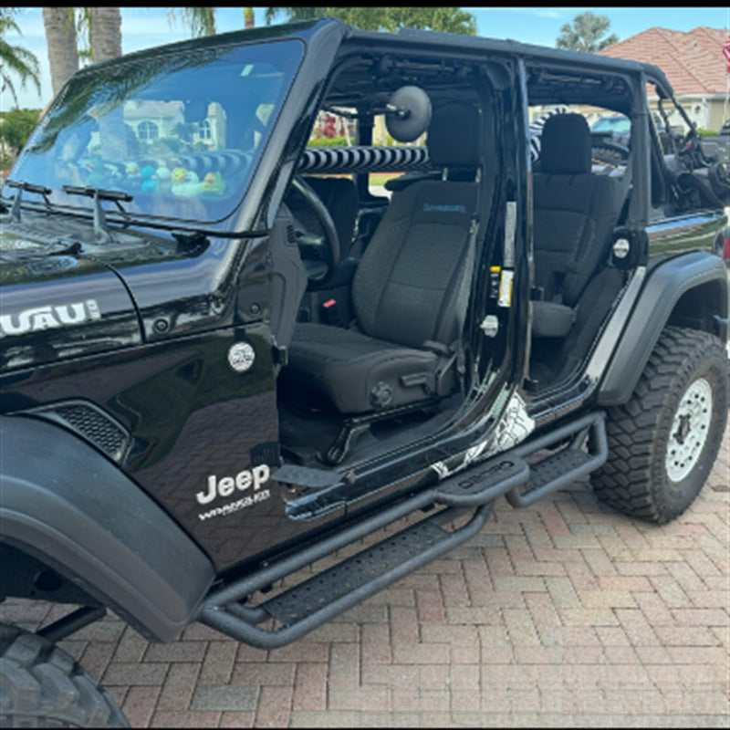 Jeep Wrangler/Gladiator OEM Side Steps |     Fit JK/JL/JT Rubicon/Sahara – Aluminum Running Boards