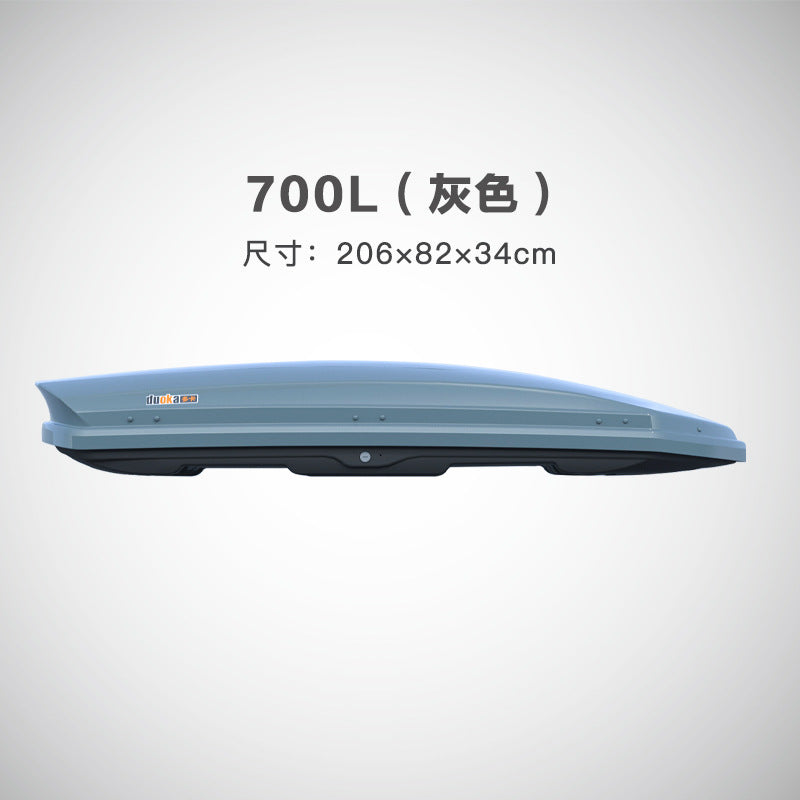 Ultra-Thin Roof Cargo Box |   Universal Car Top Storage – Waterproof Luggage Carrier for SUV