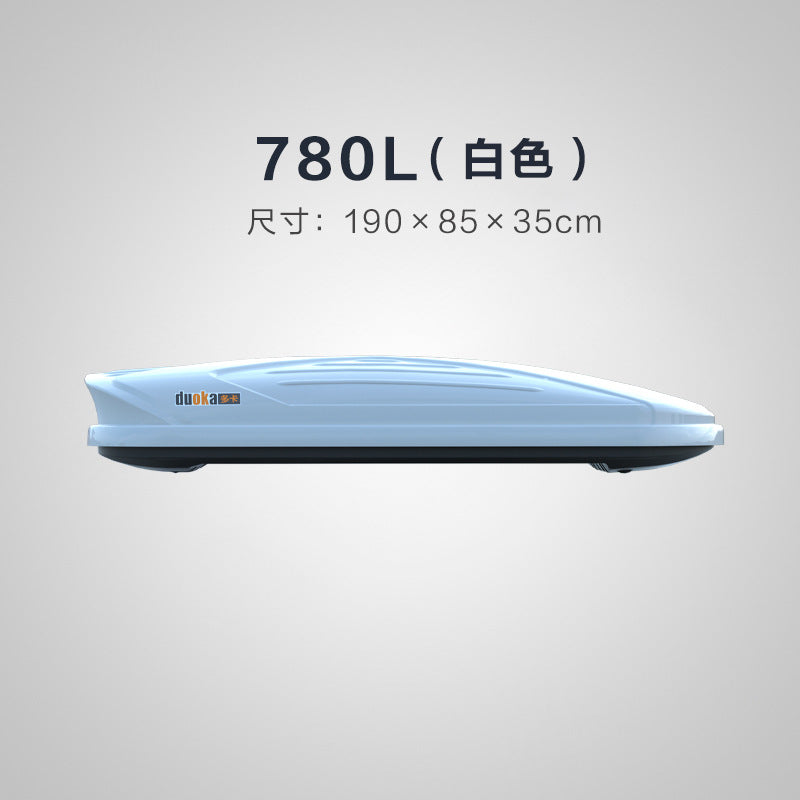 Ultra-Thin Roof Cargo Box |   Universal Car Top Storage – Waterproof Luggage Carrier for SUV