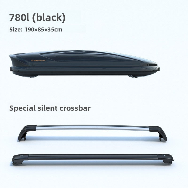 Ultra-Thin Roof Cargo Box |   Universal Car Top Storage – Waterproof Luggage Carrier for SUV