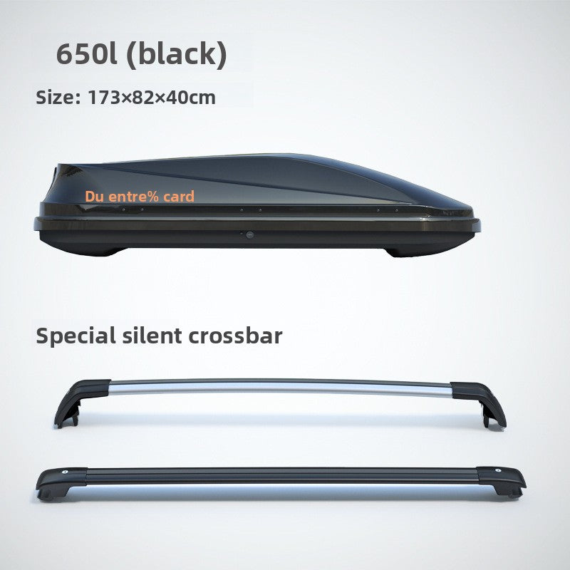Ultra-Thin Roof Cargo Box |   Universal Car Top Storage – Waterproof Luggage Carrier for SUV