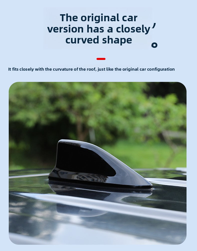 Suitable for 2020-2025 Toyota RAV4 Shark Fin Original Car Antenna Cover Car Roof Wing Decoration Modification