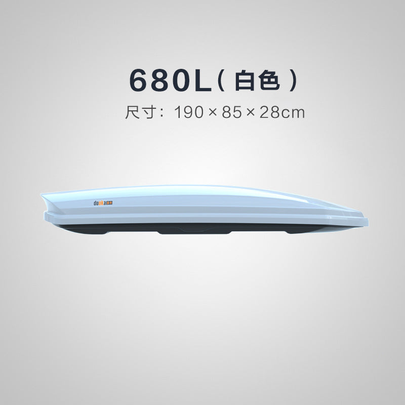 Ultra-Thin Roof Cargo Box |   Universal Car Top Storage – Waterproof Luggage Carrier for SUV