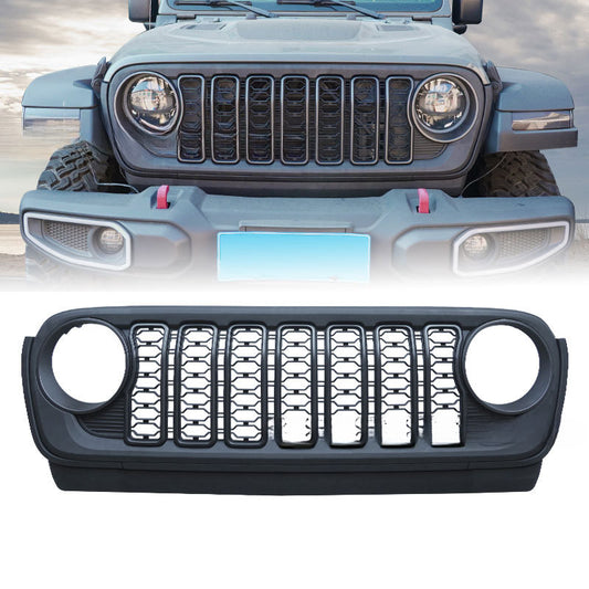 2018-2024 Jeep Wrangler JL Rubicon Grille Mod | Non-Camera Version – Direct Fit Upgrade