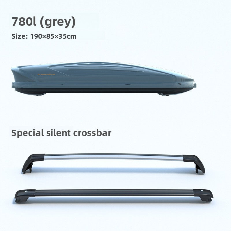 Ultra-Thin Roof Cargo Box |   Universal Car Top Storage – Waterproof Luggage Carrier for SUV