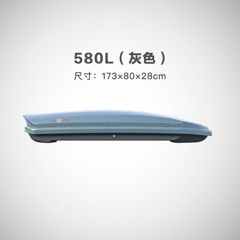 Ultra-Thin Roof Cargo Box |   Universal Car Top Storage – Waterproof Luggage Carrier for SUV