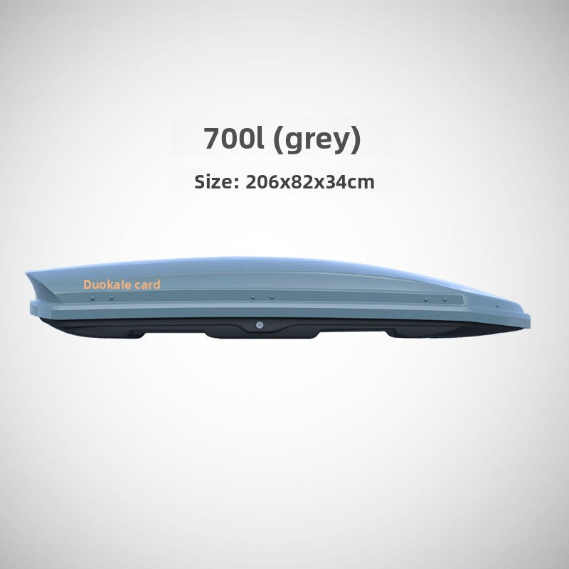 Ultra-Thin Roof Cargo Box |   Universal Car Top Storage – Waterproof Luggage Carrier for SUV
