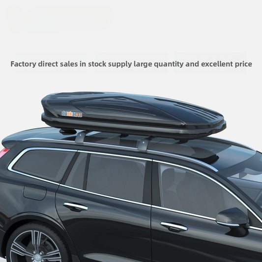 Ultra-Thin Roof Cargo Box |   Universal Car Top Storage – Waterproof Luggage Carrier for SUV