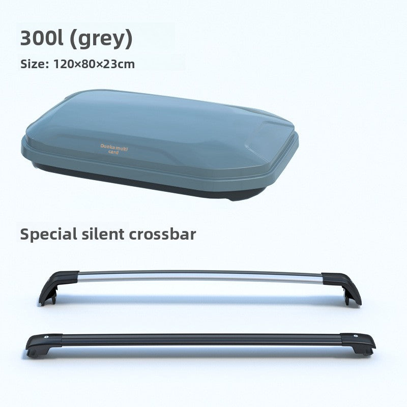 Ultra-Thin Roof Cargo Box |   Universal Car Top Storage – Waterproof Luggage Carrier for SUV