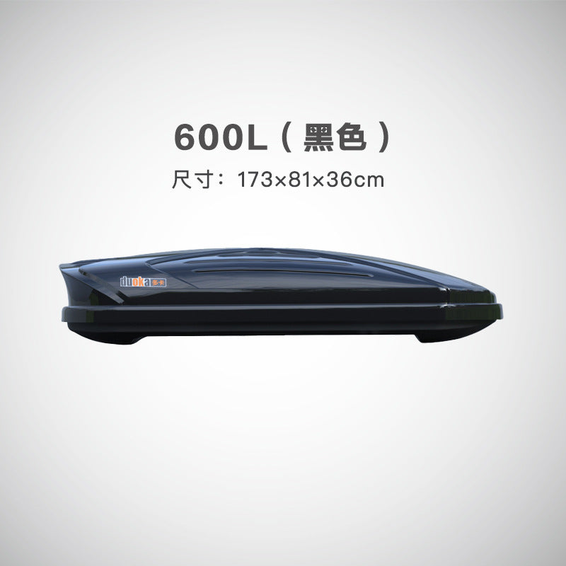 Ultra-Thin Roof Cargo Box |   Universal Car Top Storage – Waterproof Luggage Carrier for SUV