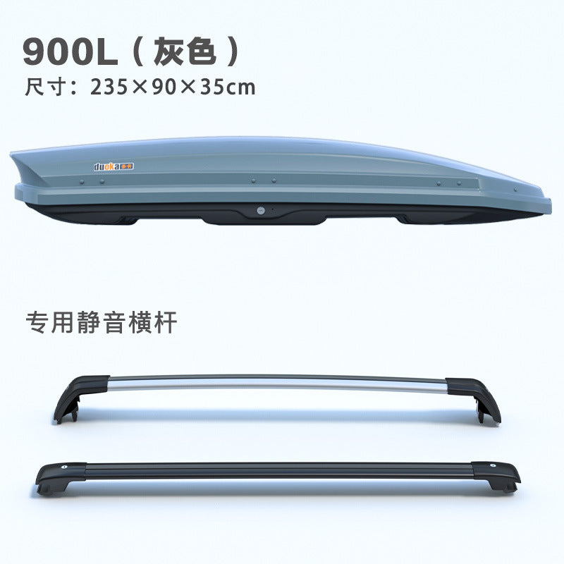 Ultra-Thin Roof Cargo Box |   Universal Car Top Storage – Waterproof Luggage Carrier for SUV