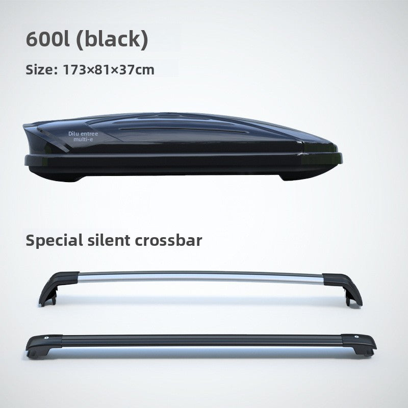 Ultra-Thin Roof Cargo Box |   Universal Car Top Storage – Waterproof Luggage Carrier for SUV