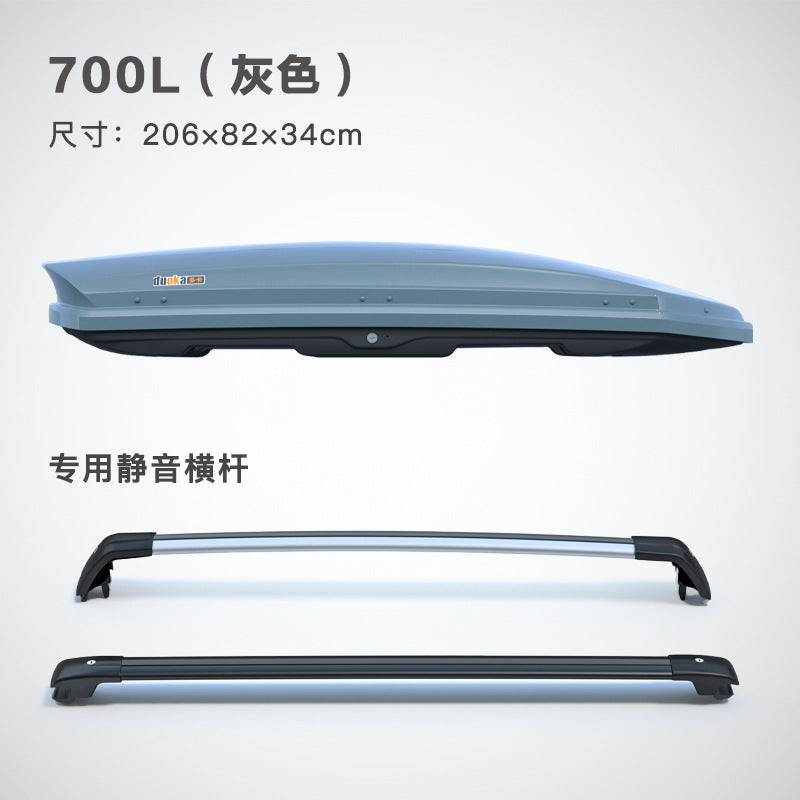 Ultra-Thin Roof Cargo Box |   Universal Car Top Storage – Waterproof Luggage Carrier for SUV