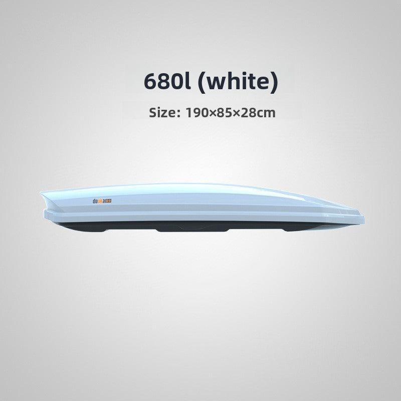Ultra-Thin Roof Cargo Box |   Universal Car Top Storage – Waterproof Luggage Carrier for SUV
