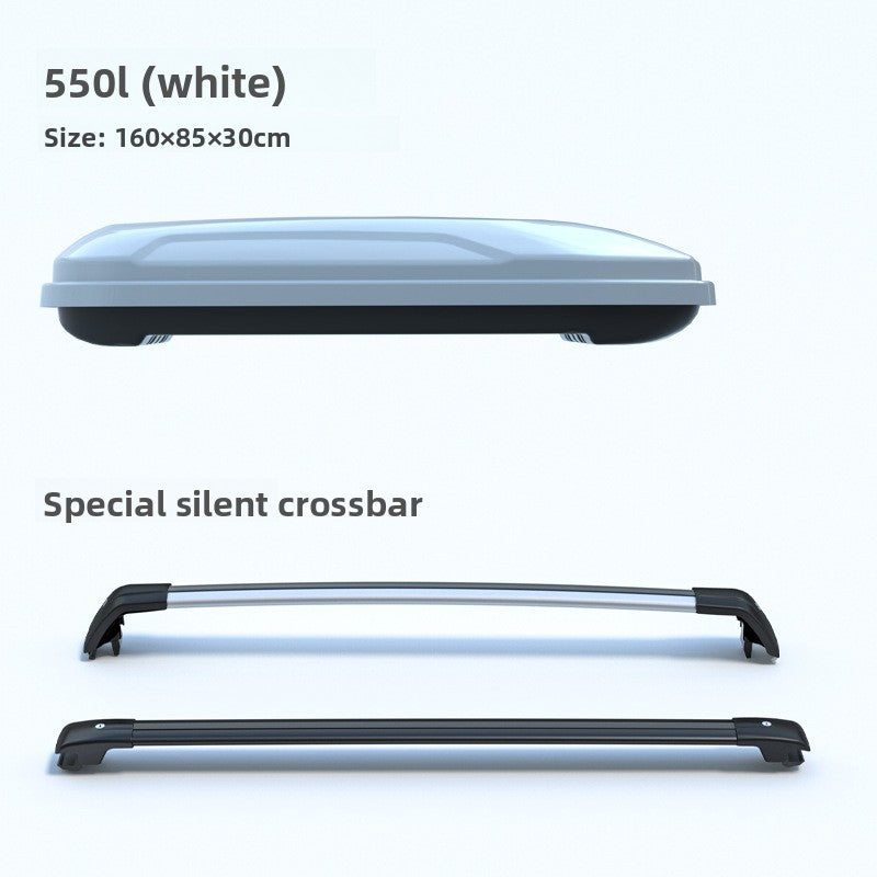 Ultra-Thin Roof Cargo Box |   Universal Car Top Storage – Waterproof Luggage Carrier for SUV