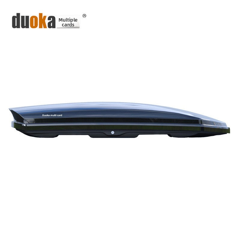 Ultra-Thin Roof Cargo Box |   Universal Car Top Storage – Waterproof Luggage Carrier for SUV