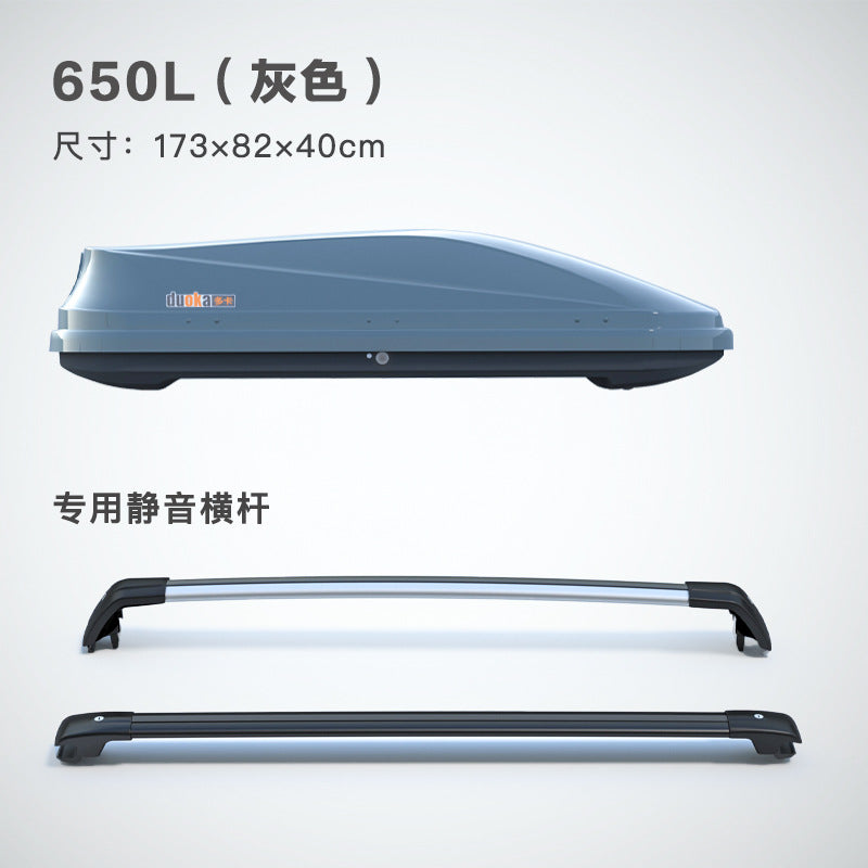 Ultra-Thin Roof Cargo Box |   Universal Car Top Storage – Waterproof Luggage Carrier for SUV