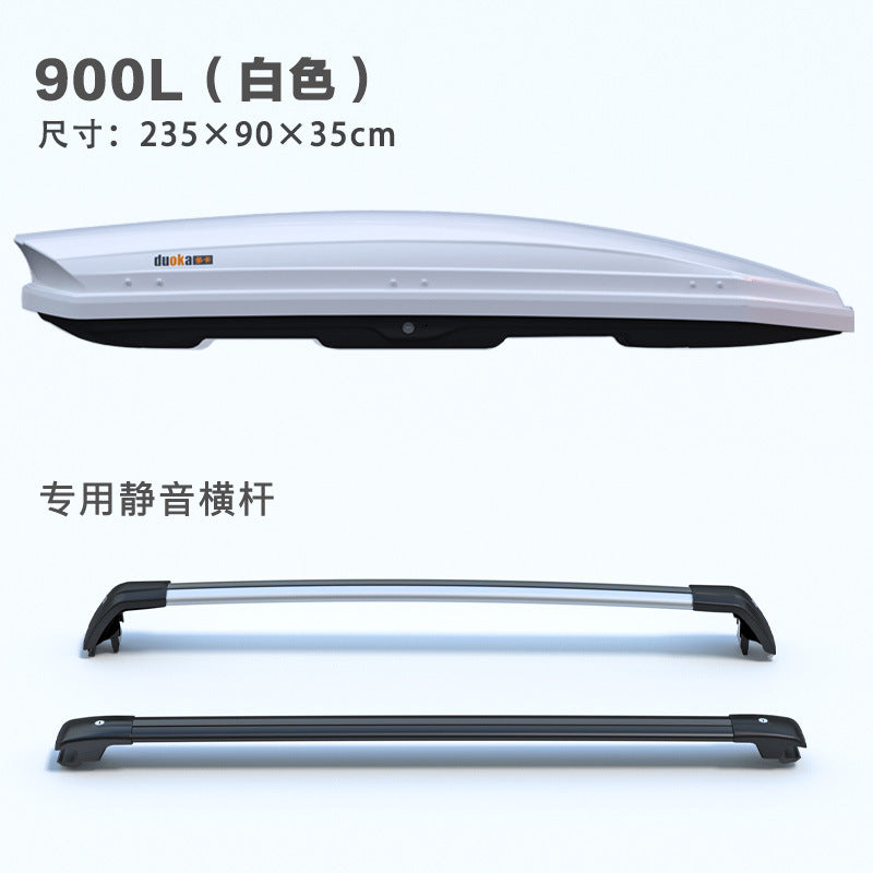 Ultra-Thin Roof Cargo Box |   Universal Car Top Storage – Waterproof Luggage Carrier for SUV