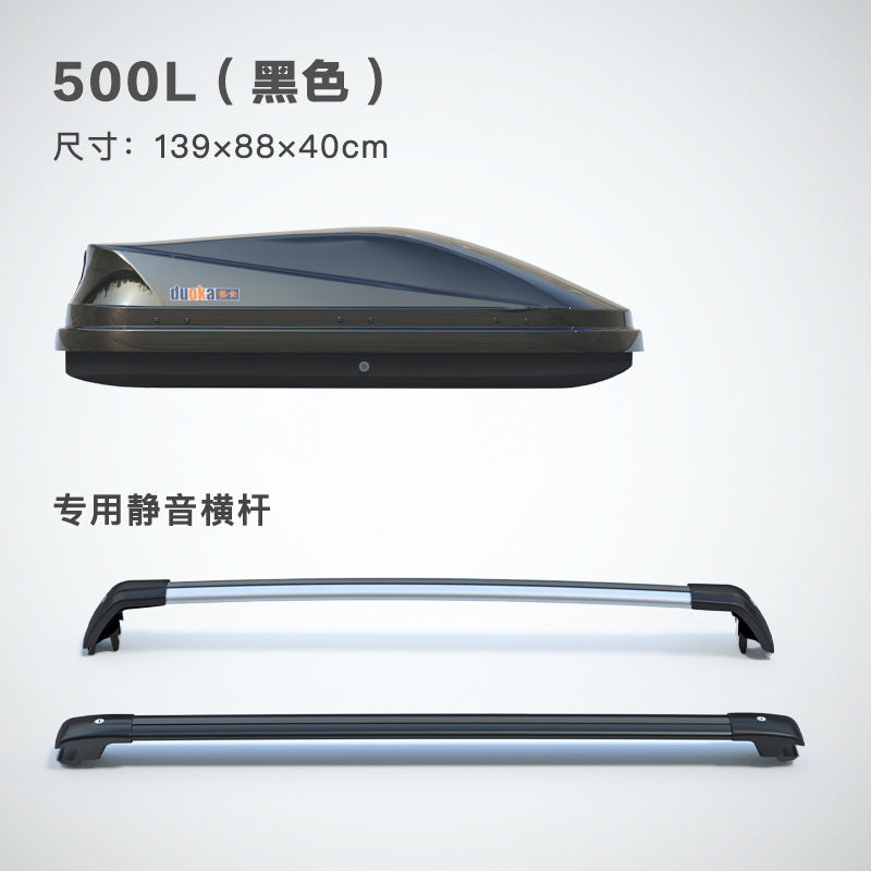 Ultra-Thin Roof Cargo Box |   Universal Car Top Storage – Waterproof Luggage Carrier for SUV