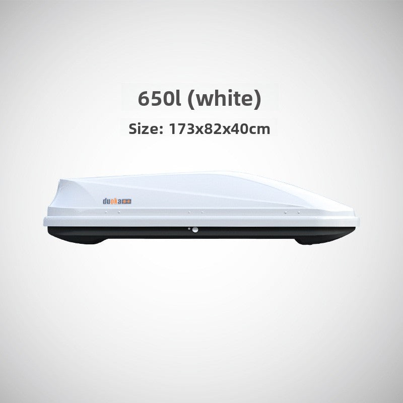 Ultra-Thin Roof Cargo Box |   Universal Car Top Storage – Waterproof Luggage Carrier for SUV