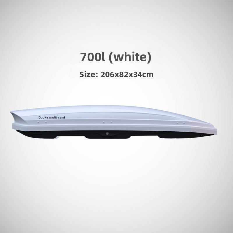 Ultra-Thin Roof Cargo Box |   Universal Car Top Storage – Waterproof Luggage Carrier for SUV