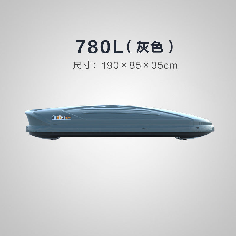 Ultra-Thin Roof Cargo Box |   Universal Car Top Storage – Waterproof Luggage Carrier for SUV