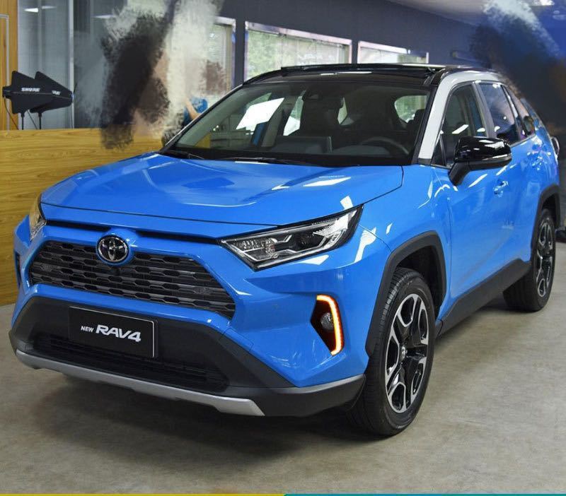 2020-2022 RAV4 LED DRL Fog Lights |   RGB Multi-Color Daytime Running Lights with Dynamic Turn Signal