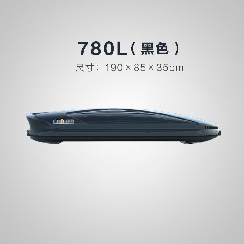 Ultra-Thin Roof Cargo Box |   Universal Car Top Storage – Waterproof Luggage Carrier for SUV