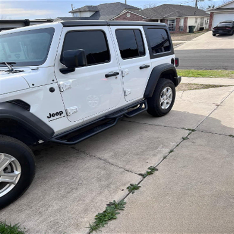 Jeep Wrangler/Gladiator OEM Side Steps |     Fit JK/JL/JT Rubicon/Sahara – Aluminum Running Boards