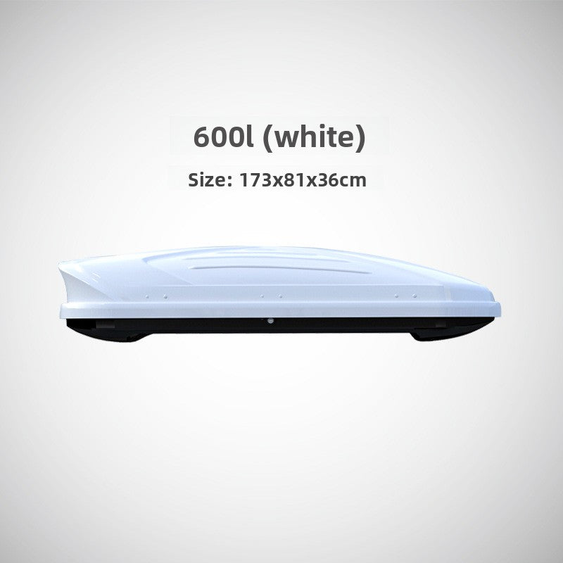 Ultra-Thin Roof Cargo Box |   Universal Car Top Storage – Waterproof Luggage Carrier for SUV