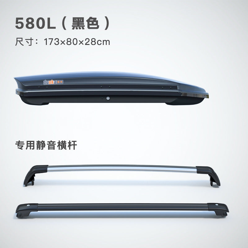 Ultra-Thin Roof Cargo Box |   Universal Car Top Storage – Waterproof Luggage Carrier for SUV
