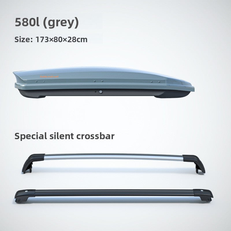 Ultra-Thin Roof Cargo Box |   Universal Car Top Storage – Waterproof Luggage Carrier for SUV