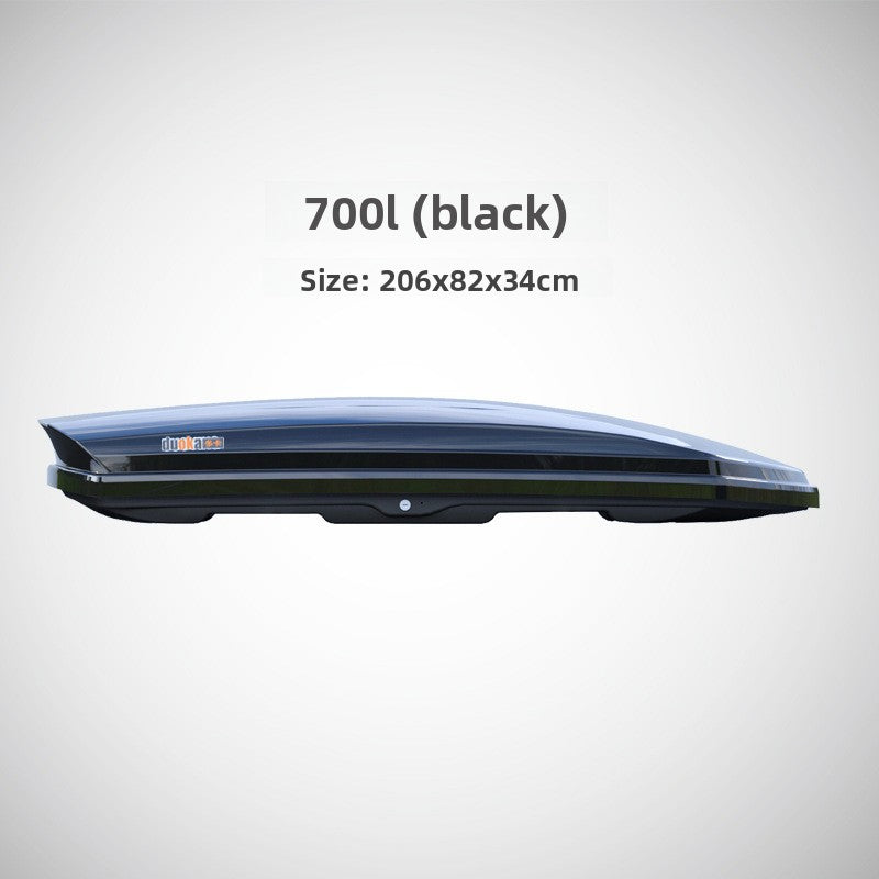 Ultra-Thin Roof Cargo Box |   Universal Car Top Storage – Waterproof Luggage Carrier for SUV