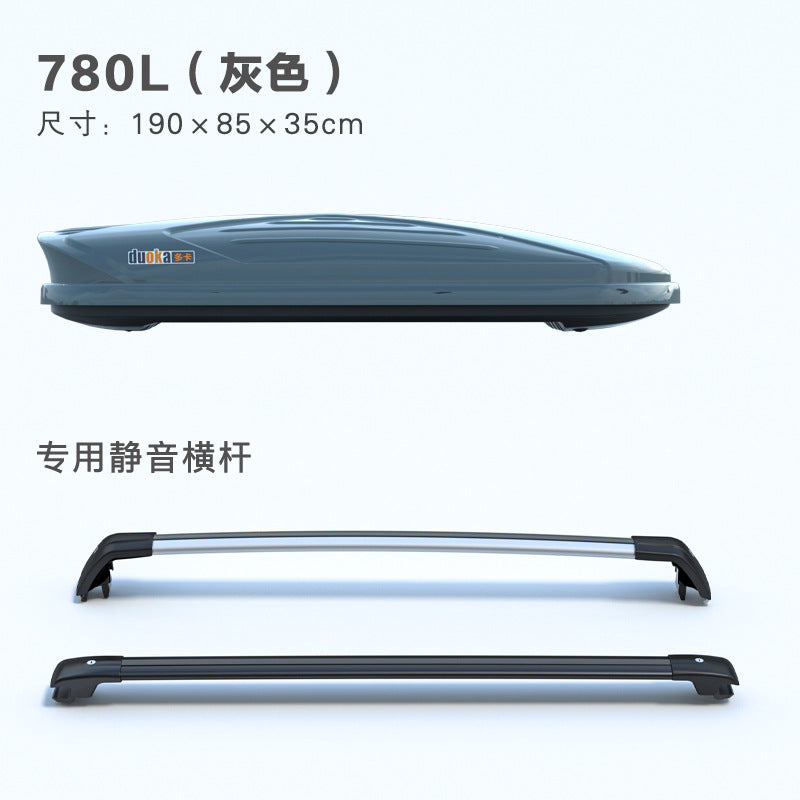 Ultra-Thin Roof Cargo Box |   Universal Car Top Storage – Waterproof Luggage Carrier for SUV