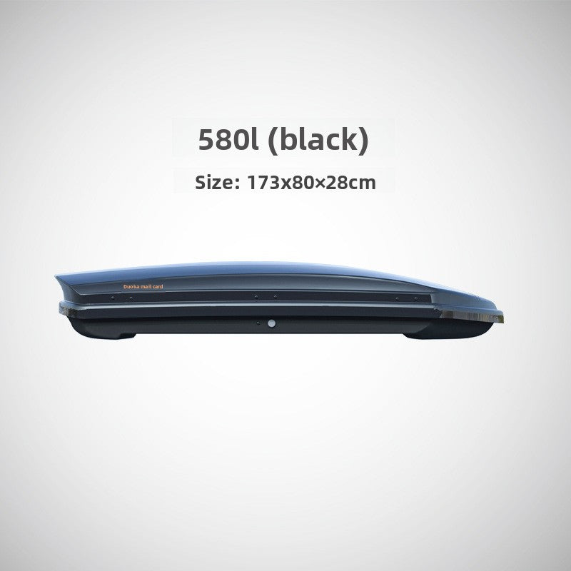 Ultra-Thin Roof Cargo Box |   Universal Car Top Storage – Waterproof Luggage Carrier for SUV