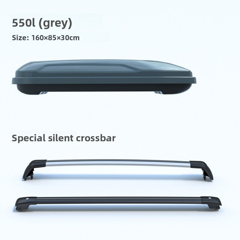 Ultra-Thin Roof Cargo Box |   Universal Car Top Storage – Waterproof Luggage Carrier for SUV