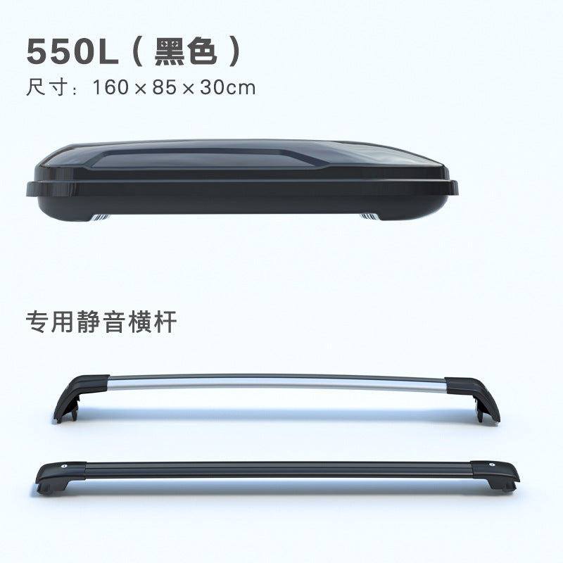 Ultra-Thin Roof Cargo Box |   Universal Car Top Storage – Waterproof Luggage Carrier for SUV