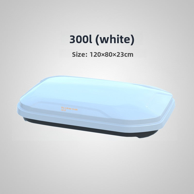 Ultra-Thin Roof Cargo Box |   Universal Car Top Storage – Waterproof Luggage Carrier for SUV