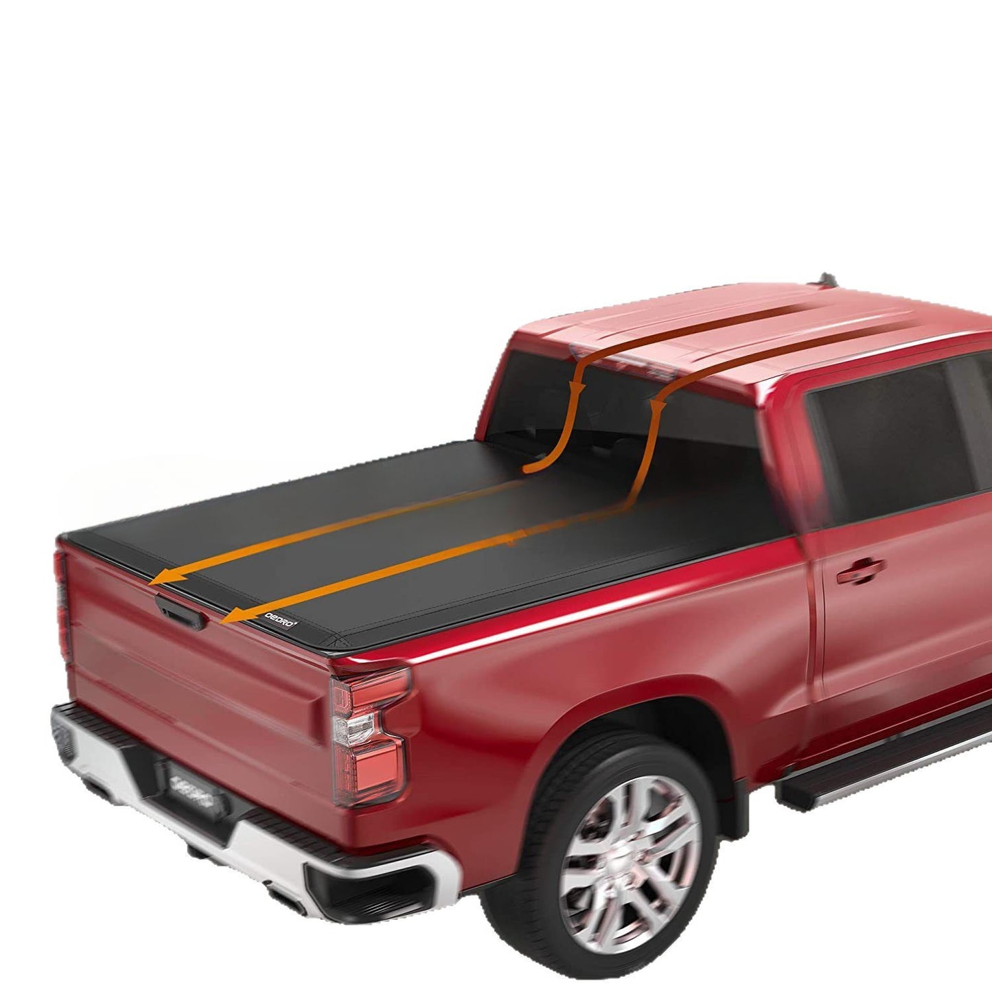 Dodge Ram 1500 Truck Bed Cover |   Waterproof Tonneau Cover – Aluminum Hard Tri-Fold