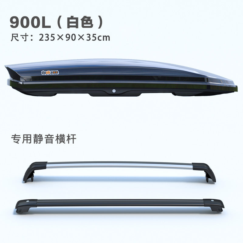 Ultra-Thin Roof Cargo Box |   Universal Car Top Storage – Waterproof Luggage Carrier for SUV