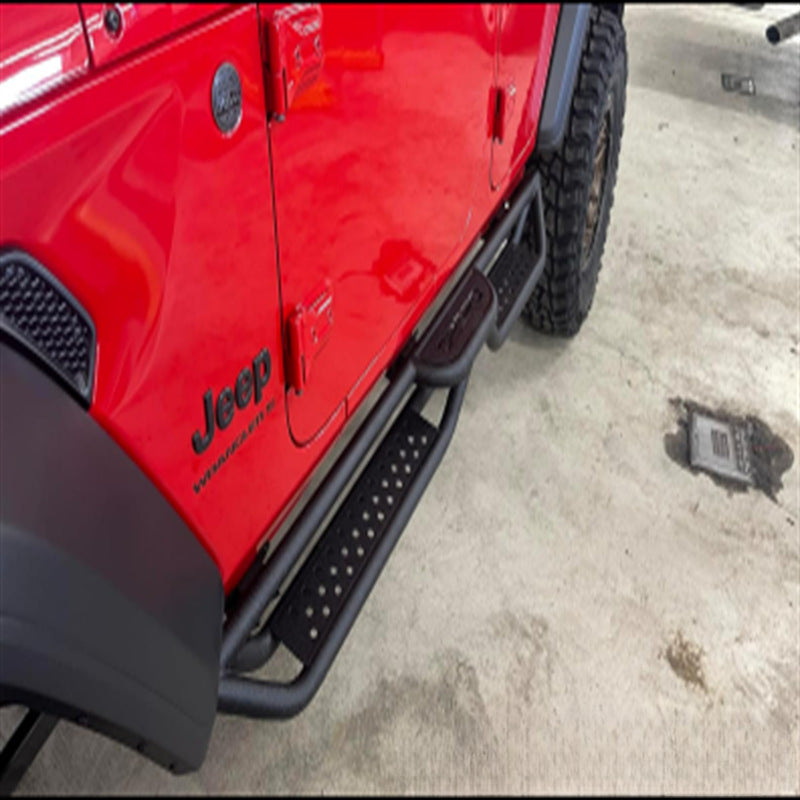 Jeep Wrangler/Gladiator OEM Side Steps |     Fit JK/JL/JT Rubicon/Sahara – Aluminum Running Boards