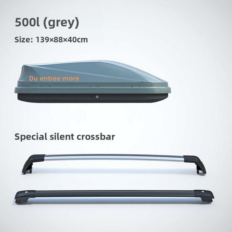 Ultra-Thin Roof Cargo Box |   Universal Car Top Storage – Waterproof Luggage Carrier for SUV