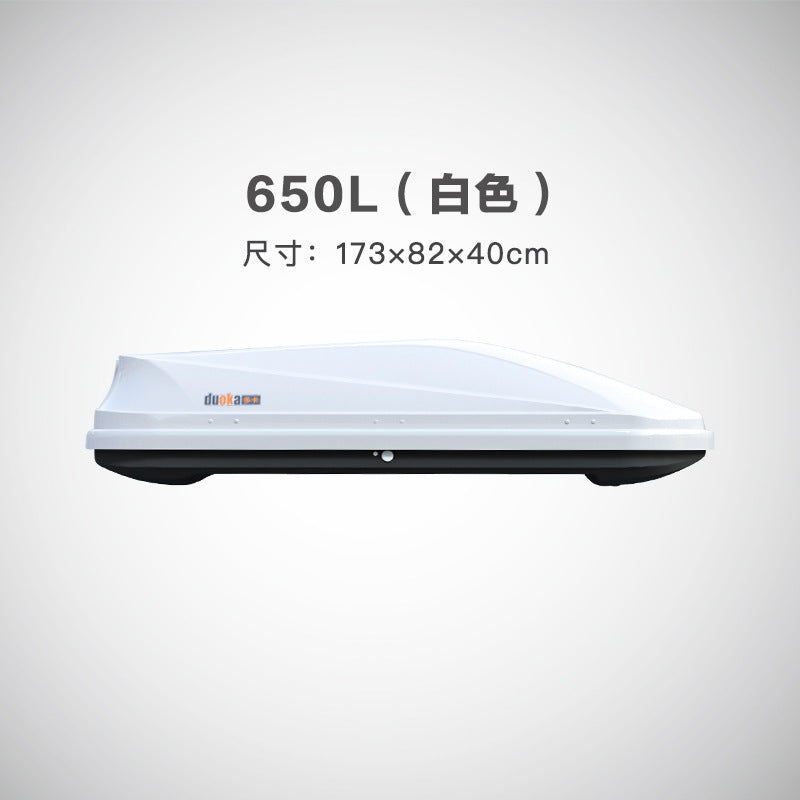 Ultra-Thin Roof Cargo Box |   Universal Car Top Storage – Waterproof Luggage Carrier for SUV