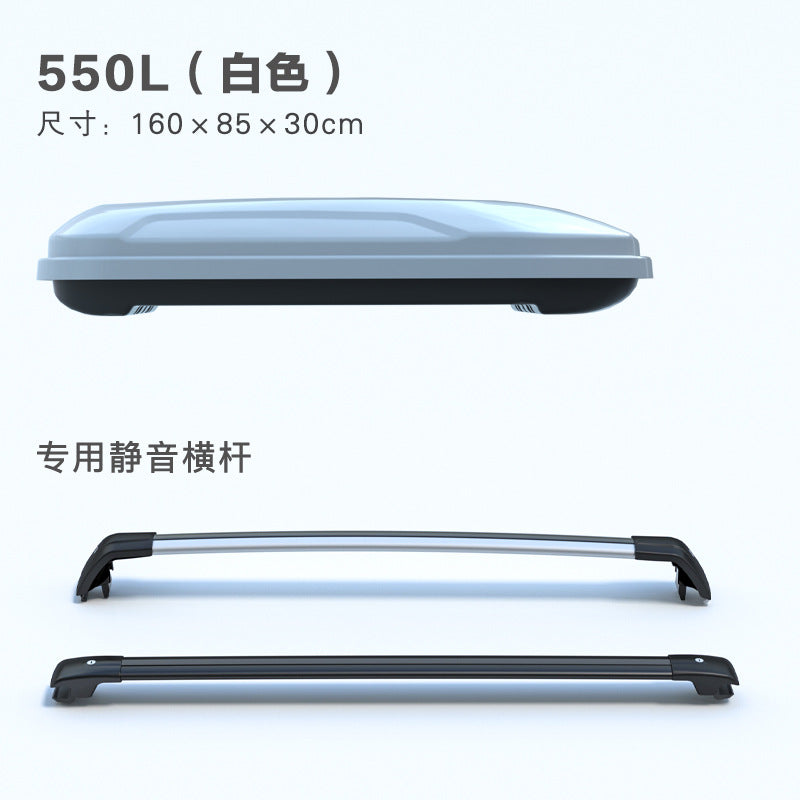 Ultra-Thin Roof Cargo Box |   Universal Car Top Storage – Waterproof Luggage Carrier for SUV
