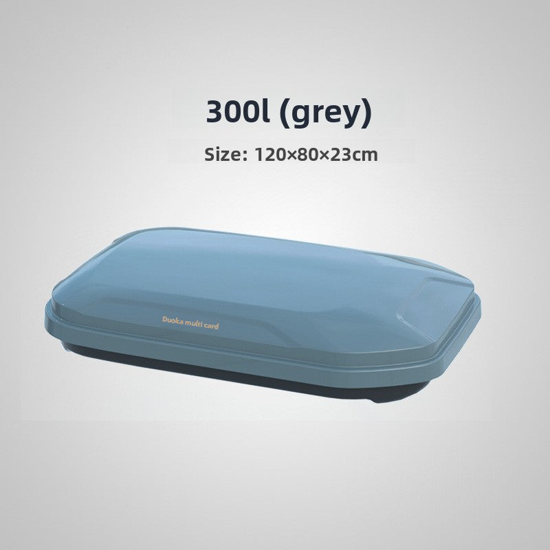 Ultra-Thin Roof Cargo Box |   Universal Car Top Storage – Waterproof Luggage Carrier for SUV