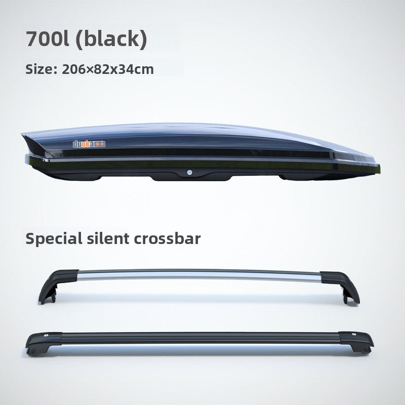 Ultra-Thin Roof Cargo Box |   Universal Car Top Storage – Waterproof Luggage Carrier for SUV
