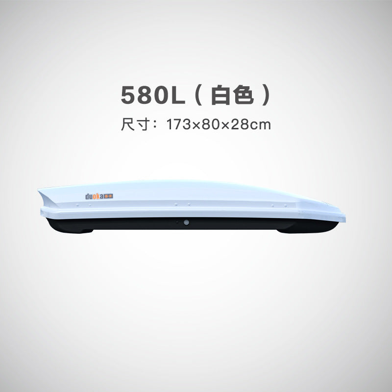 Ultra-Thin Roof Cargo Box |   Universal Car Top Storage – Waterproof Luggage Carrier for SUV